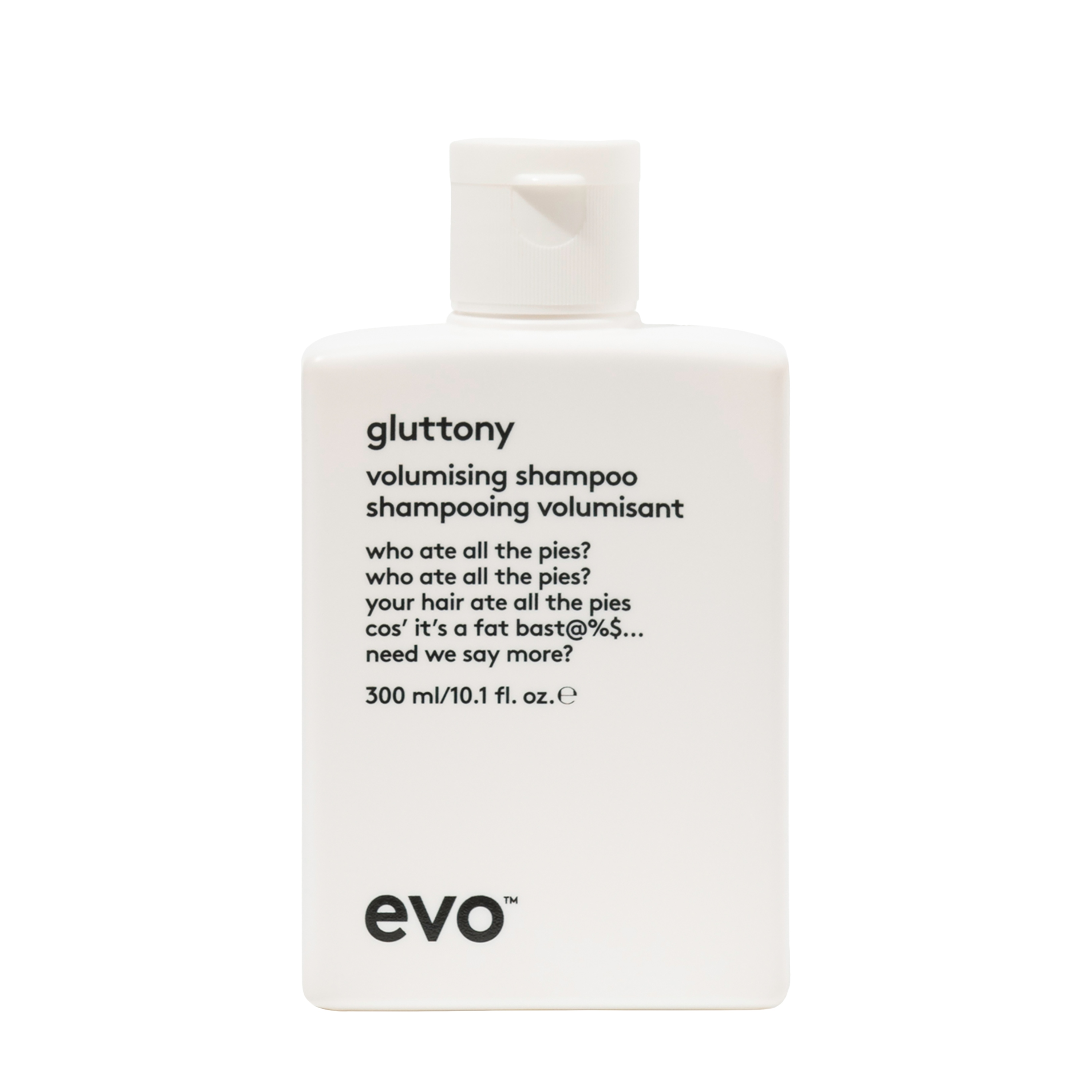 Gluttony volumising shampoo 300ml