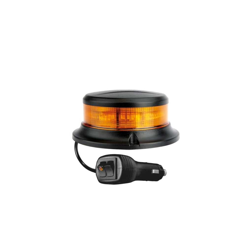 STRANDS VARNINGSLJUS SLIM MAGNET 12-30V DC,MAGNET + CIGG PLUGG ORANGE
