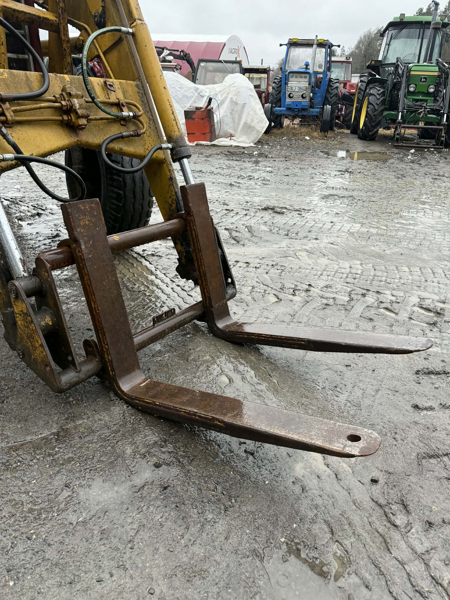 Gafflar för påhägning SMS/trima