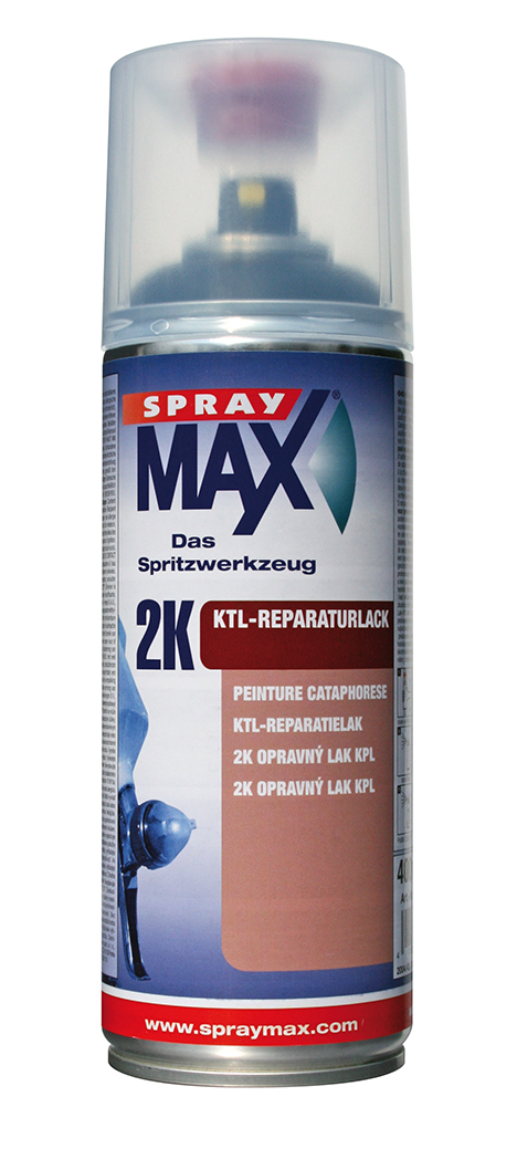 Spraymax 2K KTL Reparationslack svart