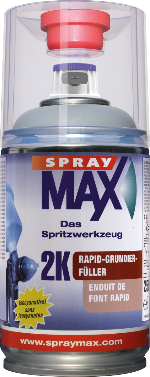 SM 2K Snabb Grundfyller grå 250ml