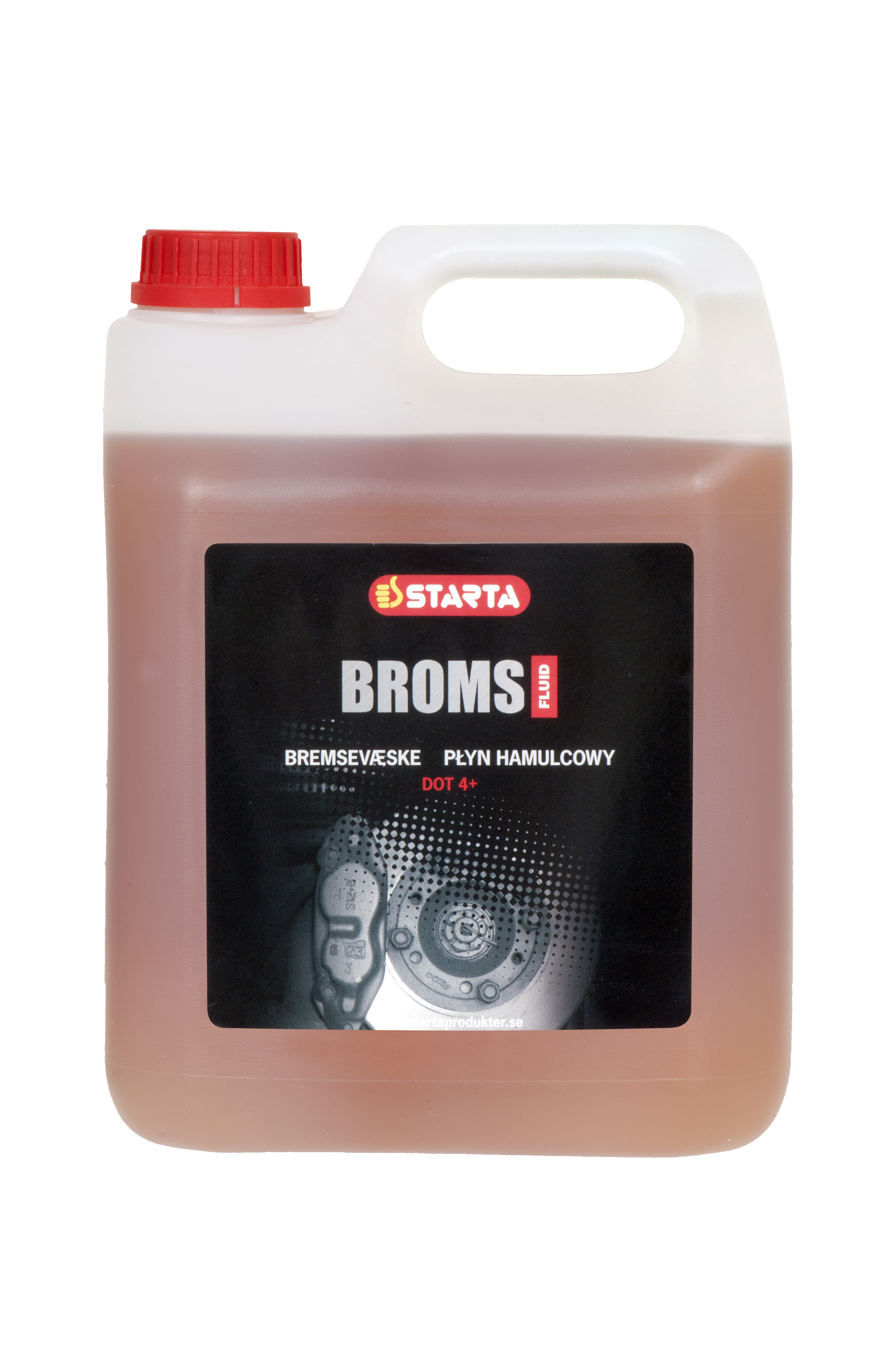 STARTA Bromsvätska DOT 4+ 4 lit