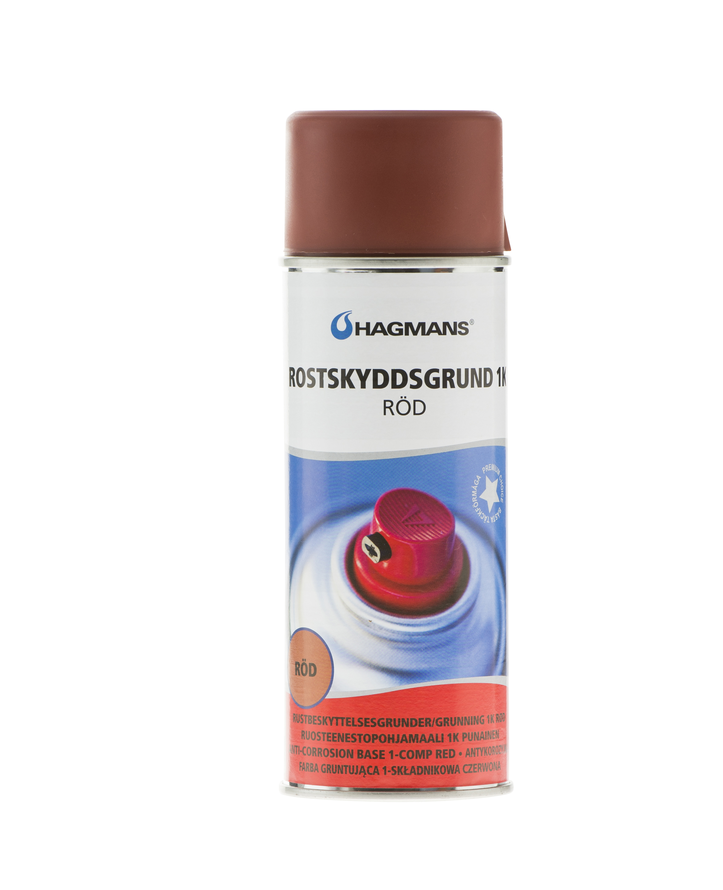 Rostskyddsgrund 1-K röd 400 ml