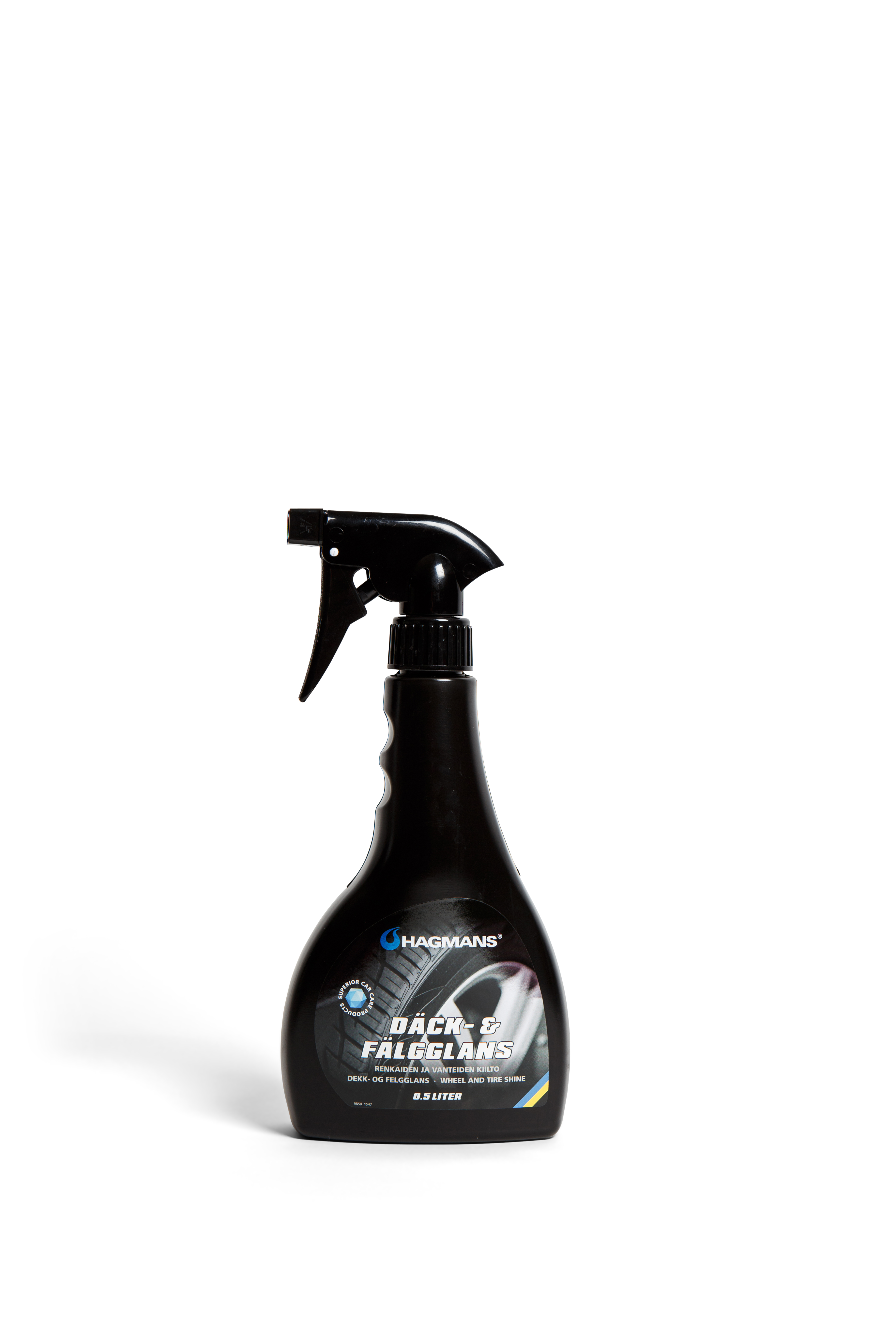 Däck & fälgglans 0,5 L Pump