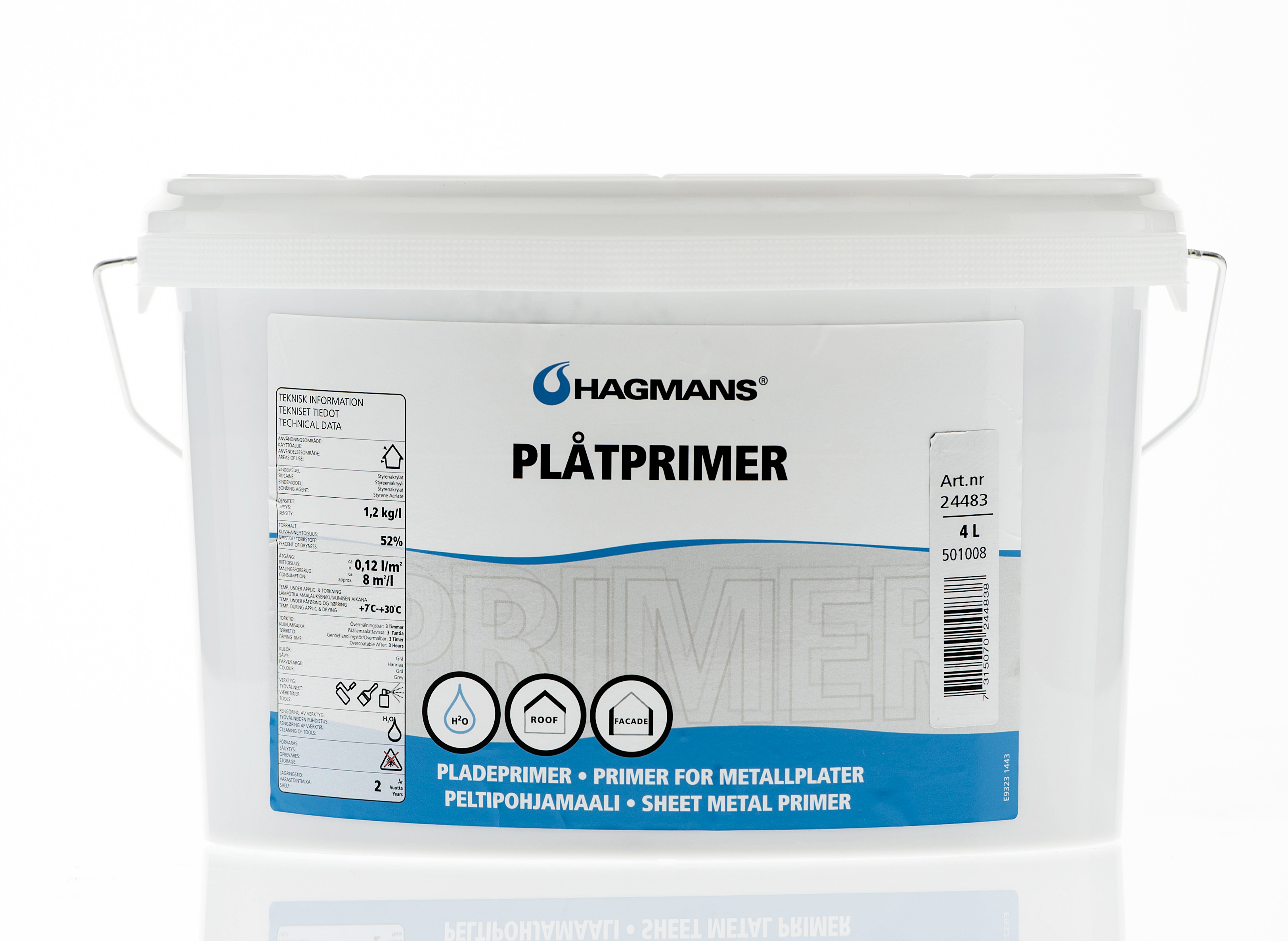 Plåtprimer 4 L