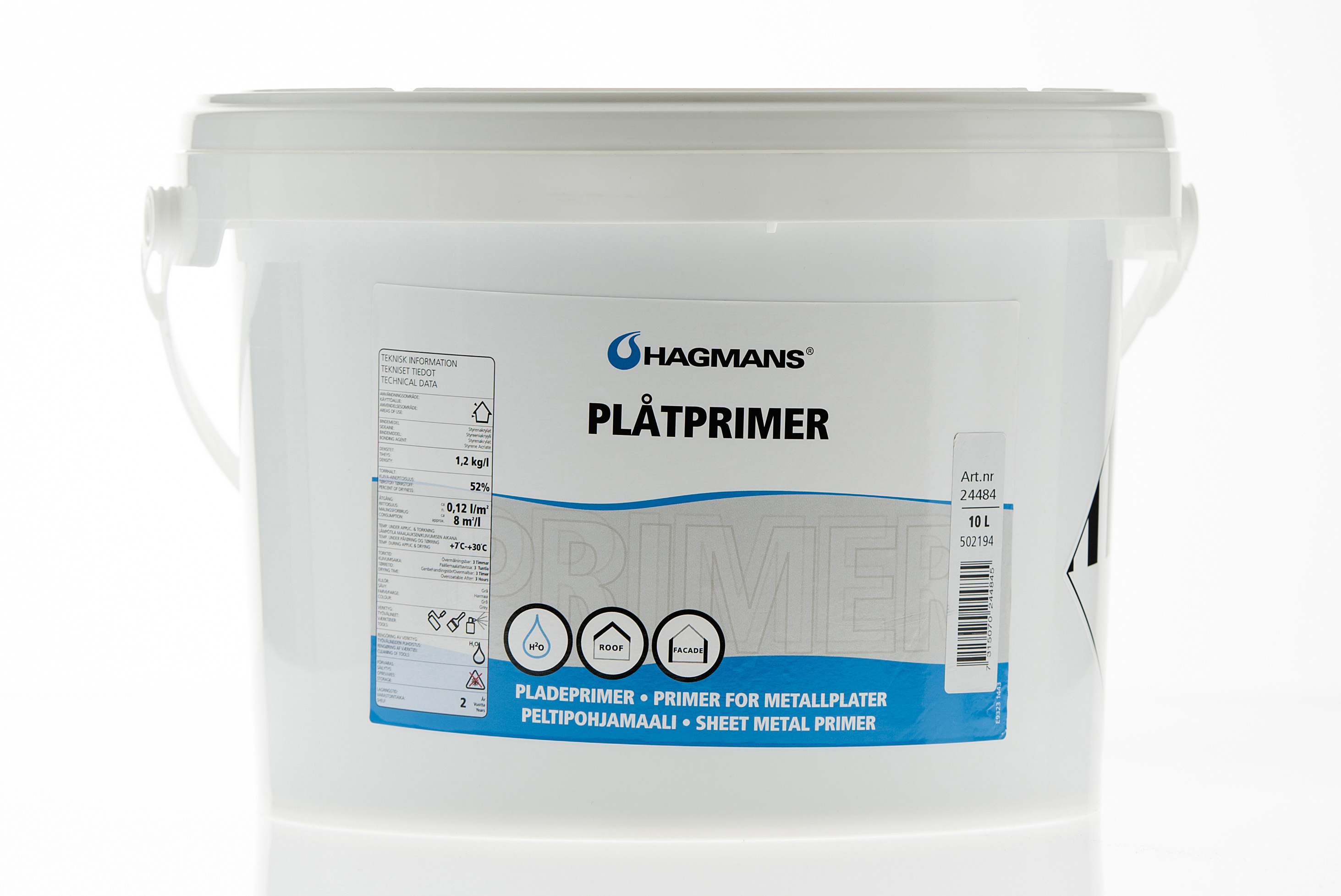 Plåtprimer 10 L
