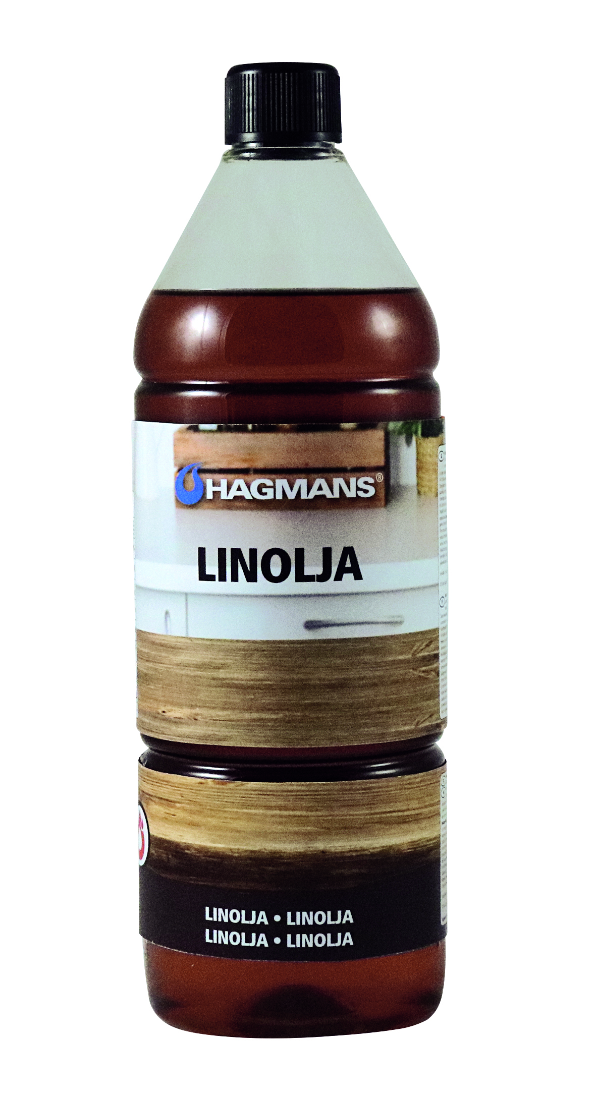 Kokt Linolja 1L