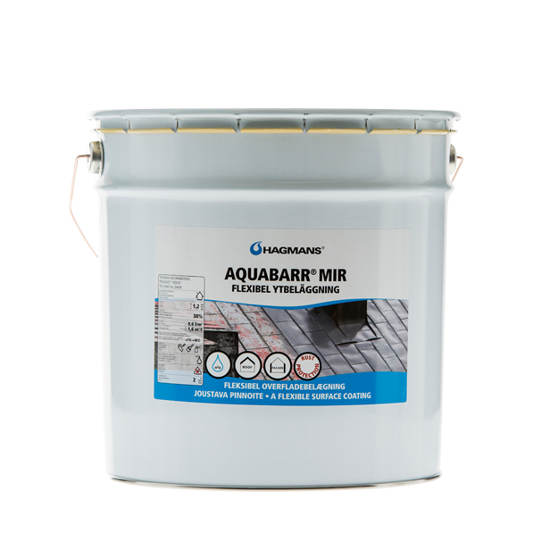 Aquabarr MIR svart 4 L