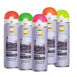 Mercalin Marker fluo grön 500m