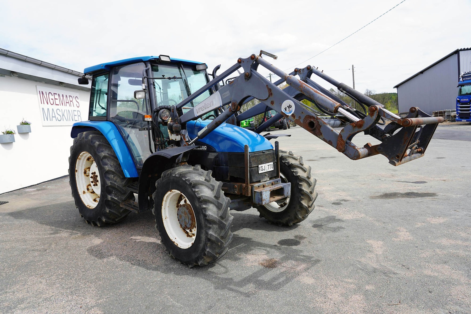 NEW HOLLAND TL90+L reg. KGJ770