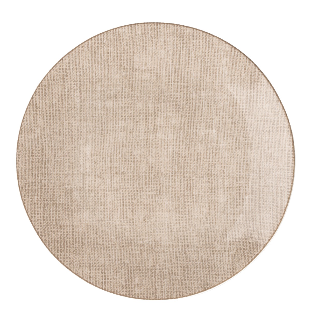 Linen flat tallerken 27 cm Beige