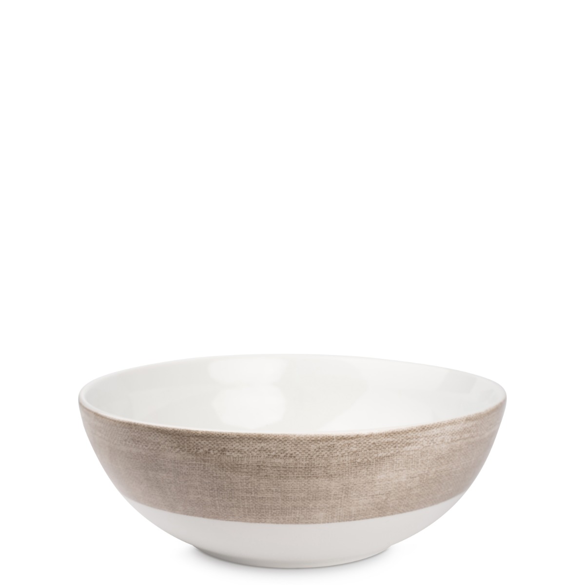 Linen bolle liten 23 cm Beige