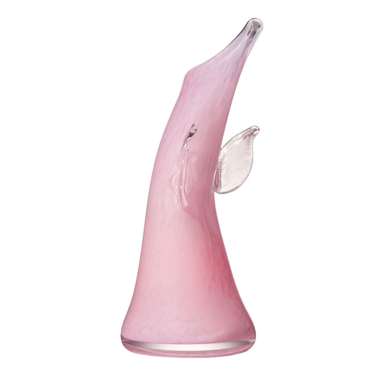 Rosa Sl&oslash;yfe vase Limited Edition signert m/sertifikat 130 stk