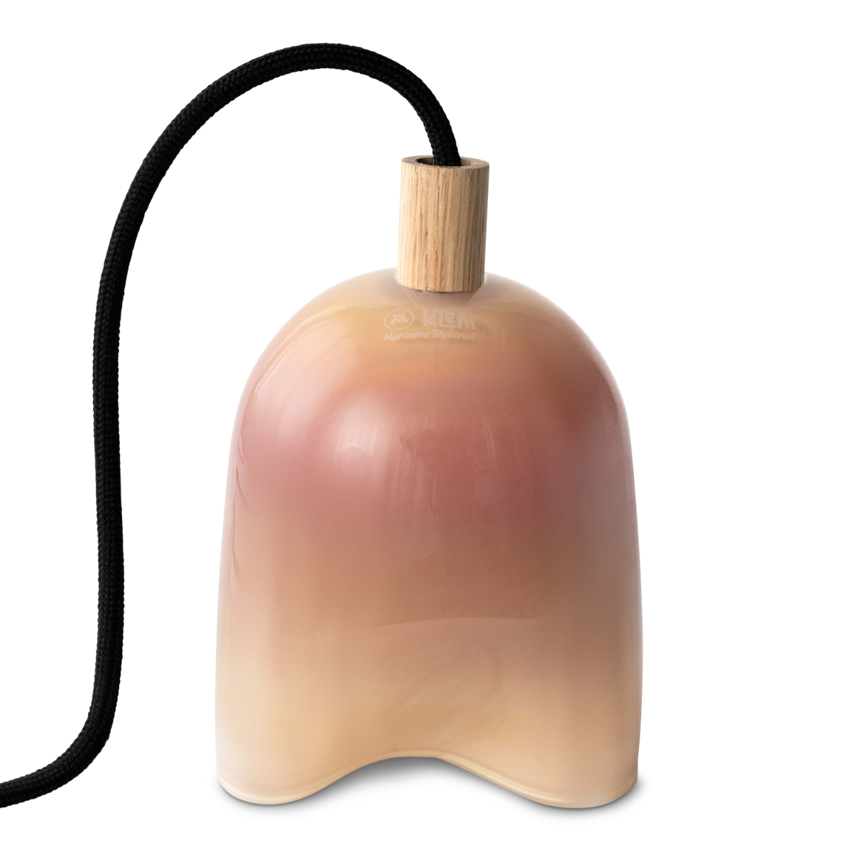 Klem lampe Pearl liten 18 cm