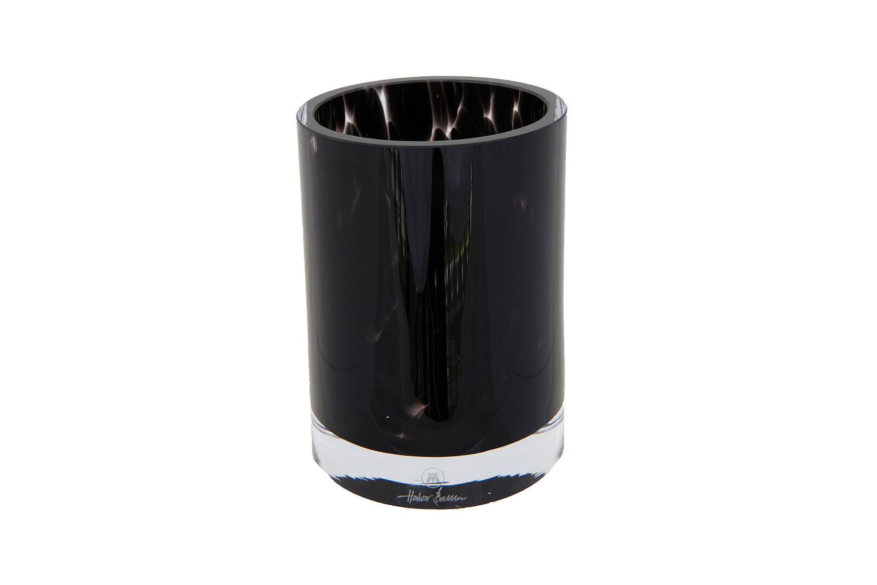 Savanna Stormlykt/Vase 14 cm Svart