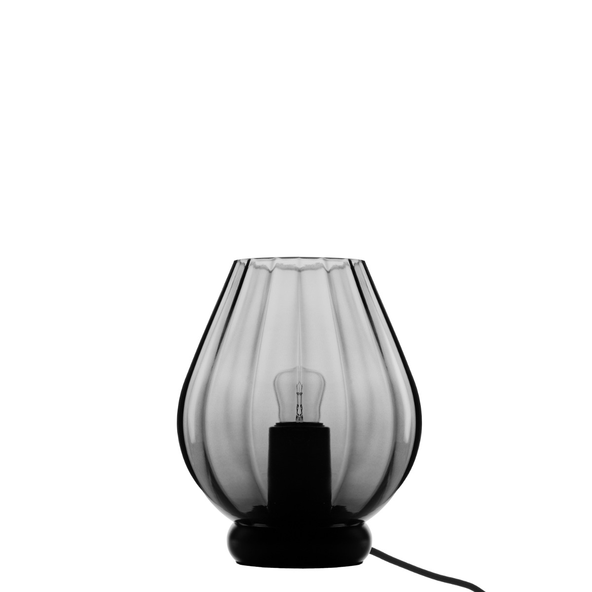 Rocks XO bordlampe m/dim liten koks