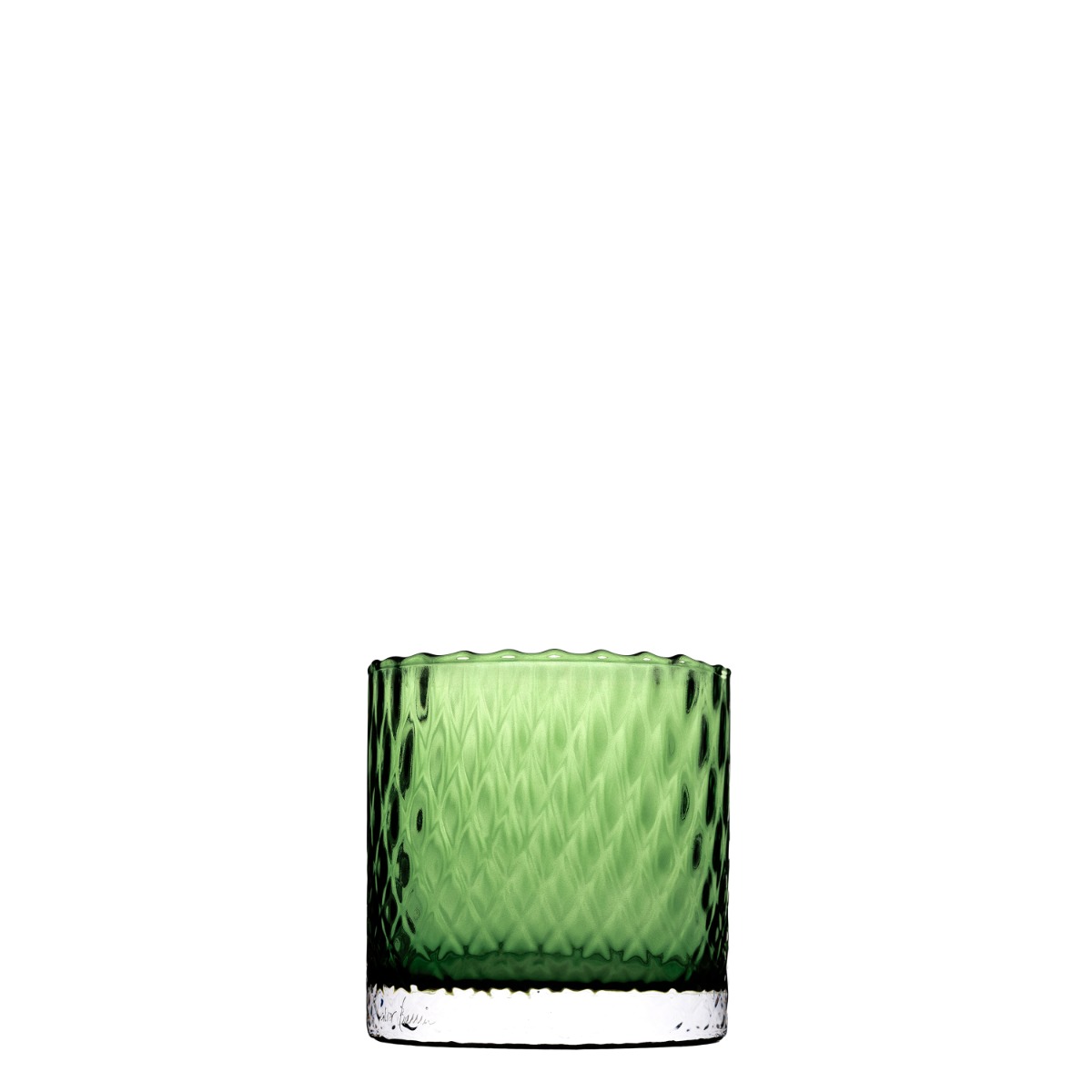 Harlekin lykt/vase liten grønn