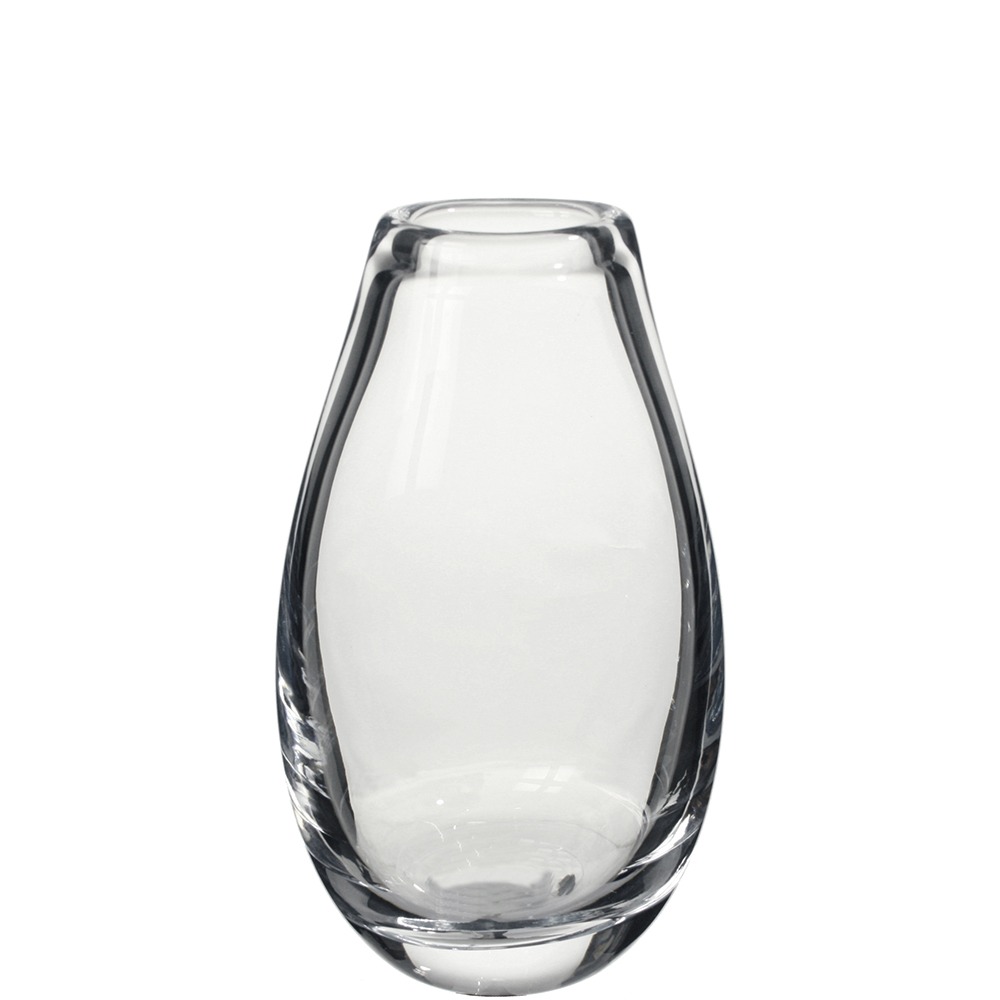 Snøhetta vase glatt 22 cm Klar