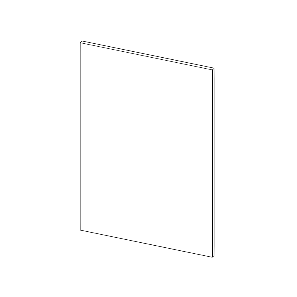 Sidopanel köksö stomdjup: 60 cm                                             