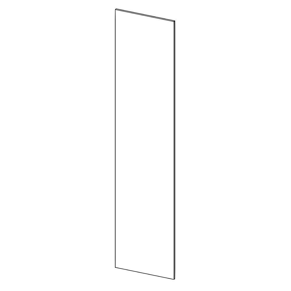 Sidopanel högskåp