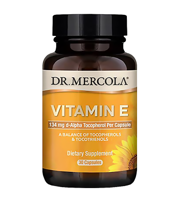 Dr. Mercola E-Vitamin 200IE 30 kapslar