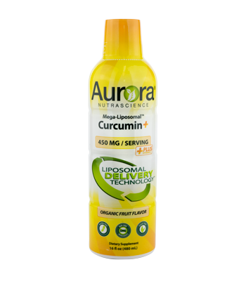 Aurora Mega-Liposomal Curcumin + C-vitamin 480 ml