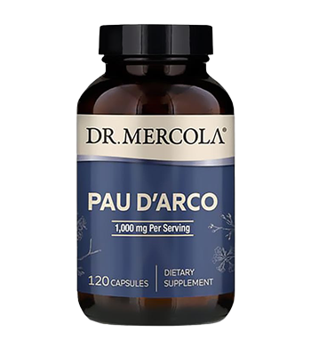 Burk med Dr. Mercola Pau D´arco 120 kapslar