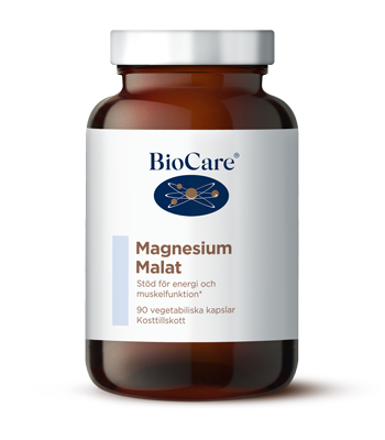 Burk med BioCare Magnesium Malat 90 kapslar