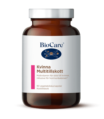 Bottle with BioCare Female Multi Nutrient Bottle with BioCare Female Multi Nutrient