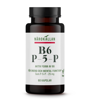 Närokällan B6 P5P 25 mg 60 kapslar
