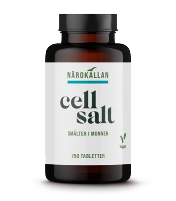 Burk med Närokällan Cellsalt 750 tabletter