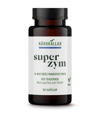 Burk med Närokällan Superzym 60 kapslar