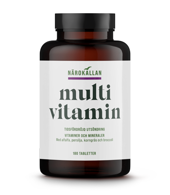 Närokällan Multivitamin Time release 180 Tablets