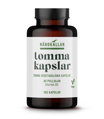 Närokällan Empty capsules 100 pcs