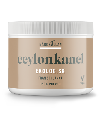 Närokällan Ceylon Cinnamon 150 g Organic Best before 04/2025