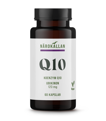 Burk med Närokällan Q10 120 mg 60 kapslar
