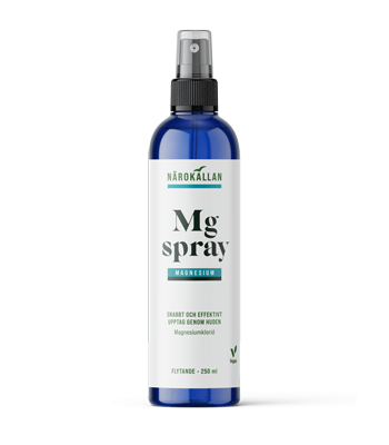 Flaska med Närokällan Magnesiumspray 250 ml