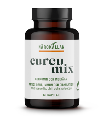 Burk med Närokällan CurcuMix 60 kapslar