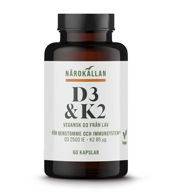 Närokällan D3 & K2 60 capsules