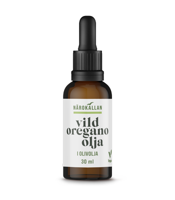 Flaska med Närokällan Vild Oreganoolja 30 ml