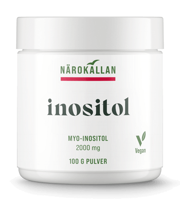 Burk med N&auml;rok&auml;llan Inositol