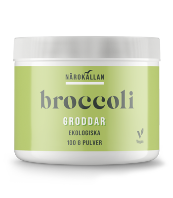 Burk med Närokällan Broccoligroddar 100 g EKO