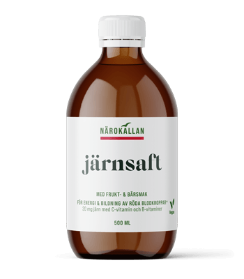 Bottle with Närokällan Iron