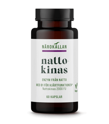 Burk med Närokällan Nattokinas 60 kapslar