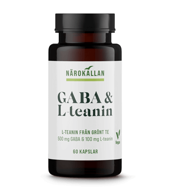 Burk med N&auml;rok&auml;llan GABA & L-teanin