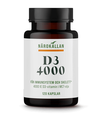 Bottle with Närokällan D3 4000