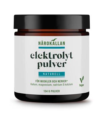 Burk med Närokällan Elektrolytpulver Naturell Burk med Närokällan Elektrolytpulver Naturell