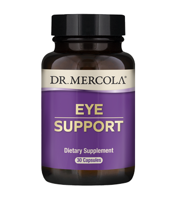 Burk med Dr. Mercola Eye Support 30 kapslar