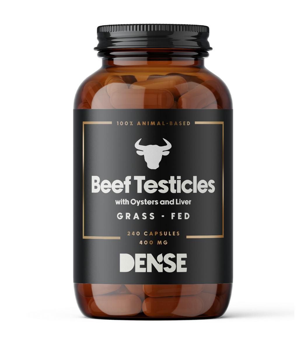 Dense Beef Testicles with Oyster & Liver